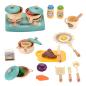 Preview: 360Home Simulation Kinderküche Spielzeugset Kochset KüchePaketgröße: 70.5cm*48.5cm*67cm  Sofortiger Rauch nach Zugabe von Wasser für ein realistischeres Kocherlebnis.  Drei  Batterien für Gasbrenner zum Einschalten und Spielen.  Zart polierte Oberfläche u